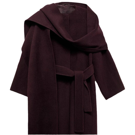 Damen eleganter Überwurf mit asymmetrischem Schnitt R&B