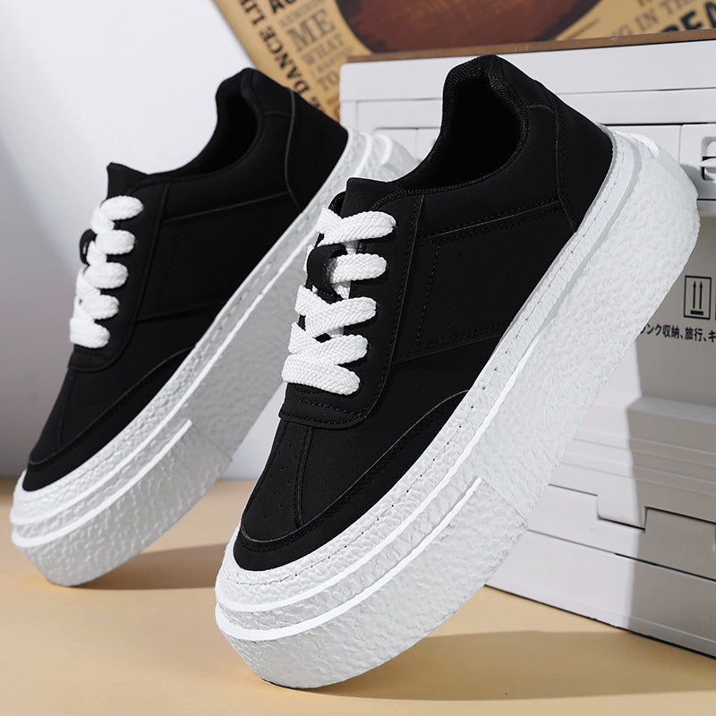 Damen Sneaker mit erhöhter Sohle R&B