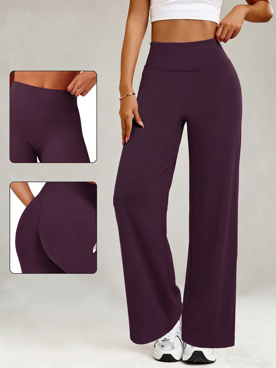 Damen Sportliche Hochbund-Hose R&B