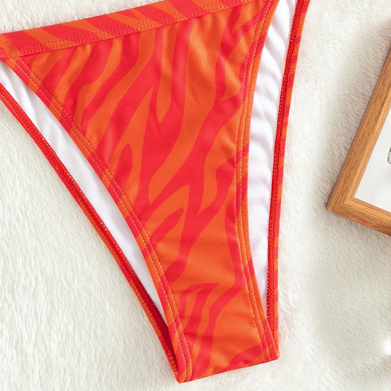 Damen Bikiniset mit trendigem Schnitt und sportlichen Details R&B
