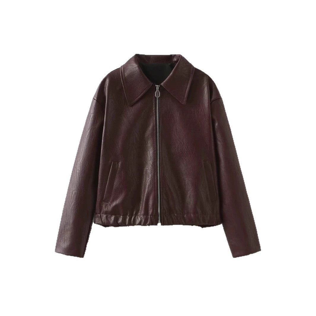 Damen modische jacke im Vintage-Stil mit hochwertiger Textur R&B