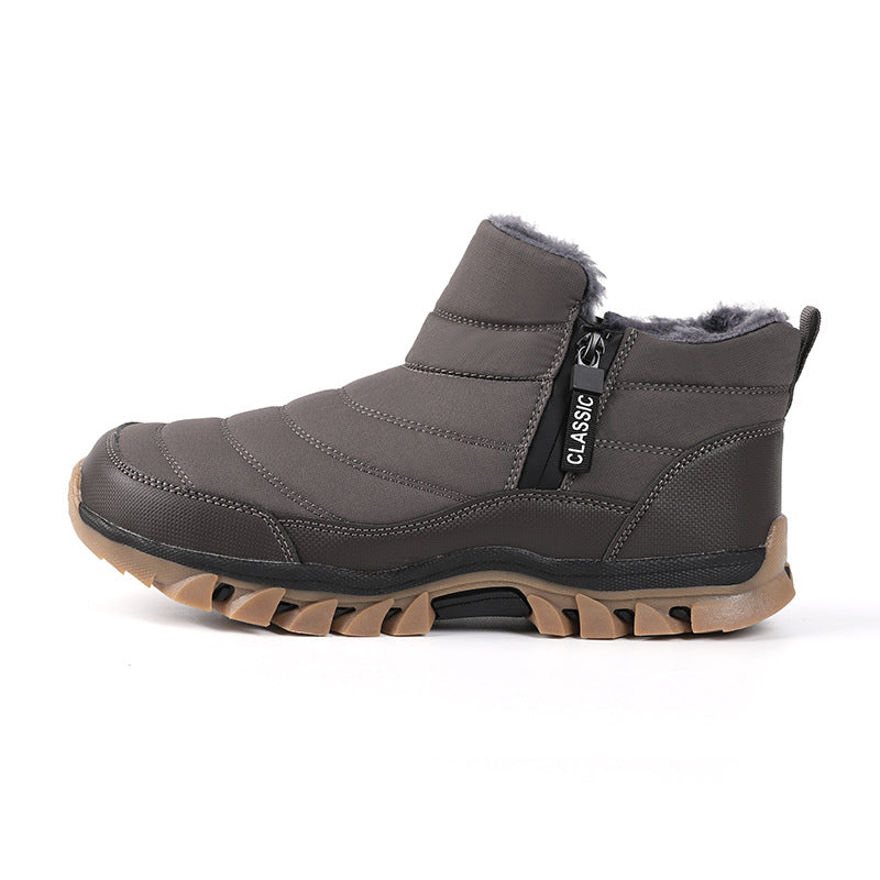 Damen Winterstiefel mit kuscheligem Futter und rutschfester Profilsohle R&B