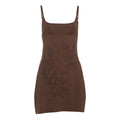 Damen Sommerkleid mit eleganter Blumenapplikation R&B