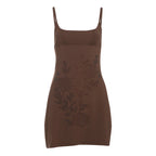 Damen Sommerkleid mit eleganter Blumenapplikation R&B