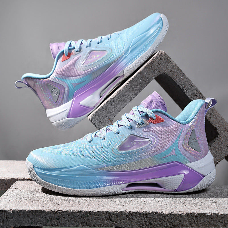 Damen Hochleistungs-Basketballschuhe mit atmungsaktivem Mesh-Obermaterial und dämpfender Sohle