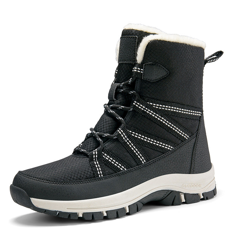 Damen Winterboots mit isolierendem Futter und rutschfester Sohle R&B