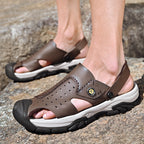 Herren Sandalen mit atmungsaktivem Design und rutschfester Sohle R&B