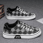 Damen modische Sneakers mit einzigartigem Muster und hohem Tragekomfort R&B