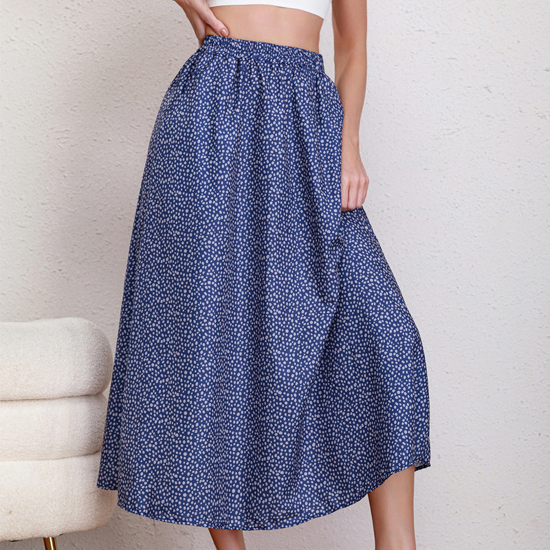 Damen Midikleid mit floralem Muster R&B