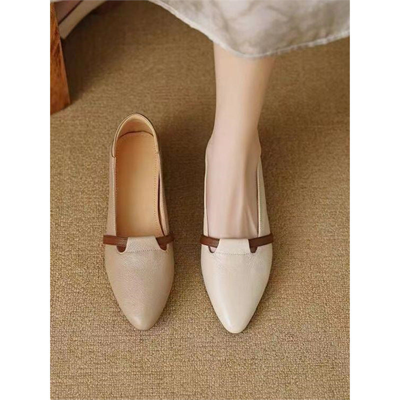 Damen Elegante Sling-Pumps mit modischem Riemchen und geschwungenem Absatz R&B