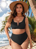R&B | Schlanke hohe Taille plus Bikini