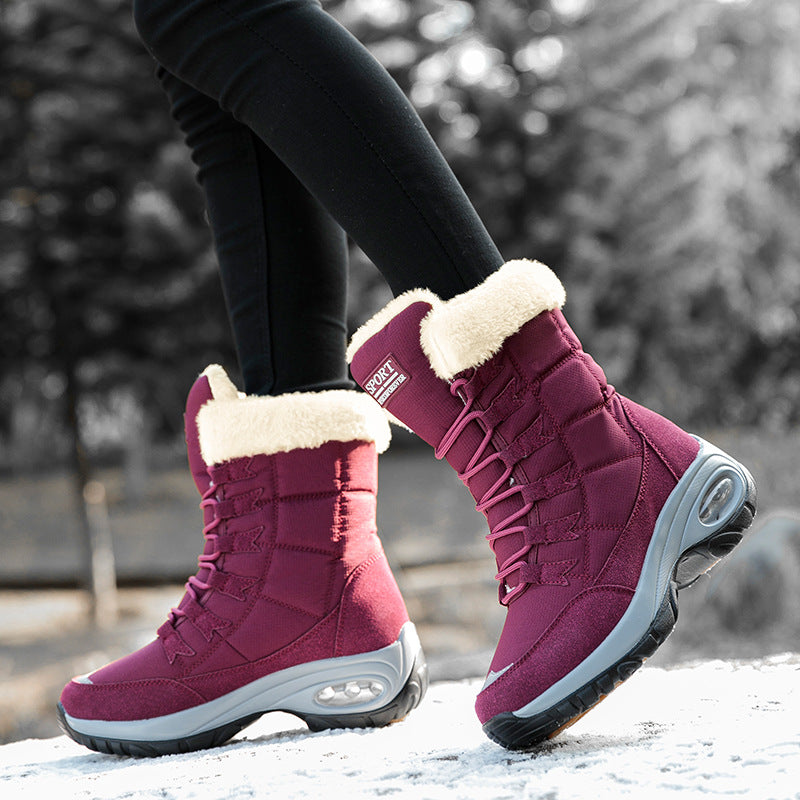 Damen Winterstiefel mit isolierendem Futter und griffiger Sohle R&B