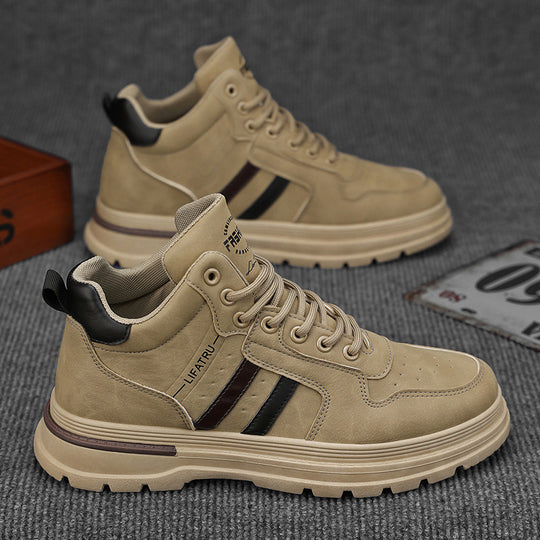 Damen Sportliche High-Top Sneakers mit rutschfester Sohle und atmungsaktivem Obermaterial R&B