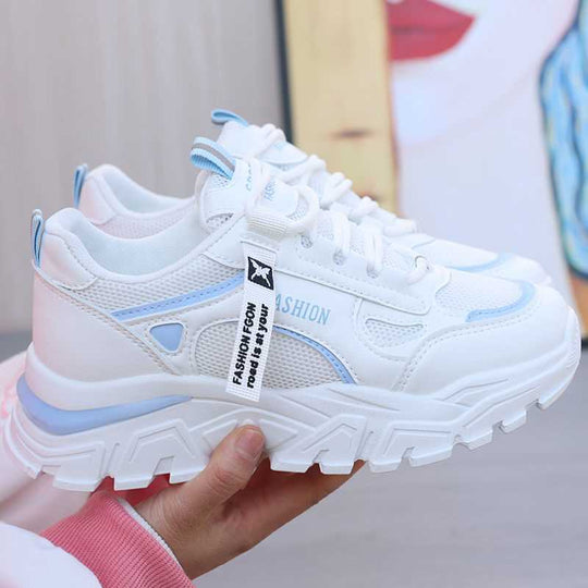 Damen Sportliche Chunky Sneakers mit Atmungsaktivem Obermaterial R&B