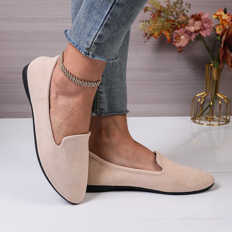 Damen Slipper mit elegantem Schnitt und bequemer Sohle R&B