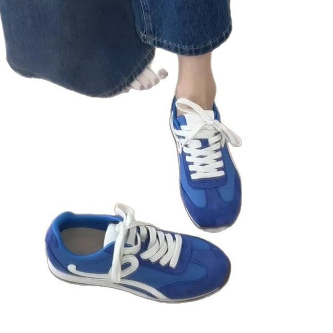 Damen sportliche Sneakers mit atmungsaktiver Mesh-Oberfläche und dämpfender Sohle R&B