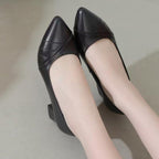 Damen Elegante Pumps mit modischem Blockabsatz und detailverliR&Btem Obermaterial R&B