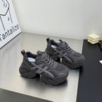 Damen modische Sneakers mit atmungsaktivem Mesh-Obermaterial und robustem Sohlenprofil R&B