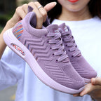 Damen Sportliche Sneakers mit atmungsaktiver Netzstruktur und Dämpfungstechnologie