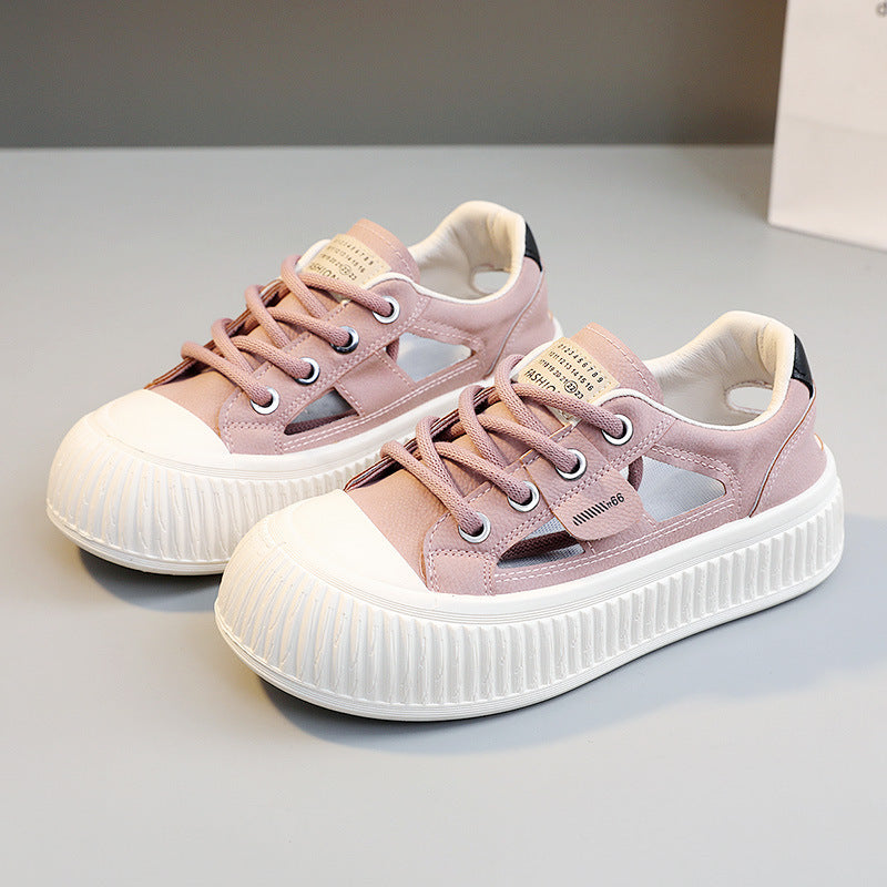 Damen Sportliche Sneaker mit atmungsaktiver Mesh-Oberfläche und flexiblem Design R&B