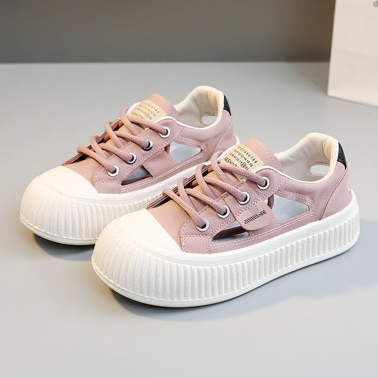 Damen Sportliche Sneaker mit atmungsaktiver Mesh-Oberfläche und flexiblem Design R&B