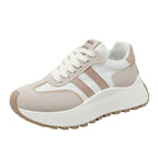 Damen modische Sneakers mit verstärktem Sohlenprofil und atmungsaktivem Obermaterial R&B