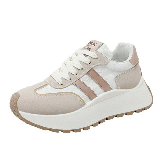 Damen modische Sneakers mit verstärktem Sohlenprofil und atmungsaktivem Obermaterial R&B