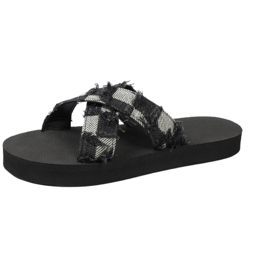 Damen Modische Flip-Flop Sandalen mit ausgefallenem Design R&B