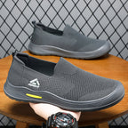 Damen atmungsaktive Slip-On Sportschuhe mit rutschfester Sohle R&B