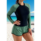 Damen Surfer-Langarmshirt