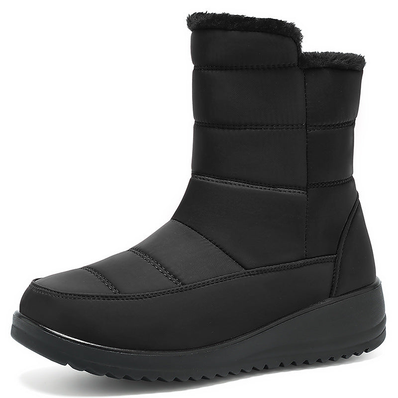 Damen Thermo-Winterstiefel mit rutschfester Sohle und isolierendem Innenfutter R&B