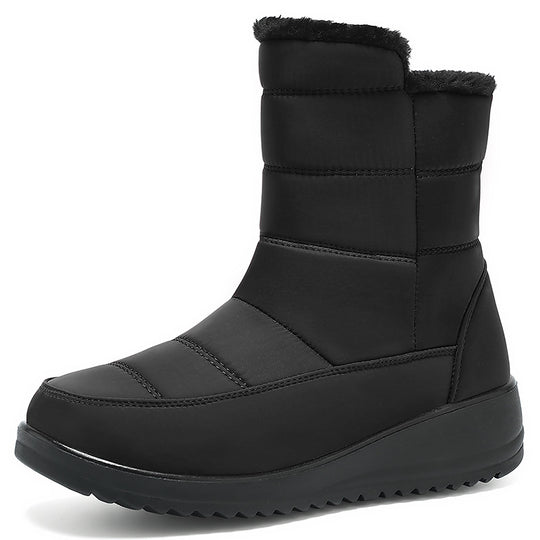 Damen Thermo-Winterstiefel mit rutschfester Sohle und isolierendem Innenfutter R&B