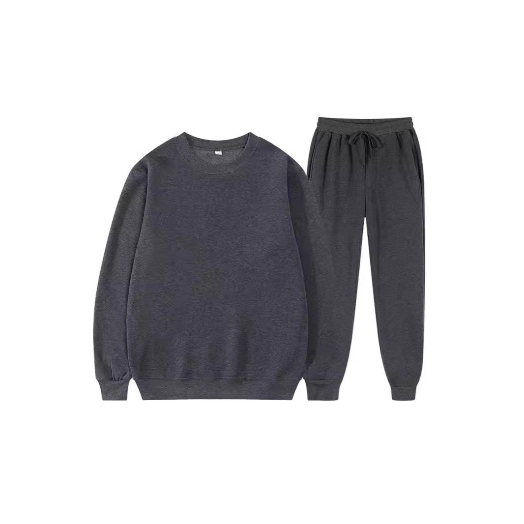 Damen Sportlicher Sweat-Anzug mit komfortablem Schnitt und elastischem Bund R&B