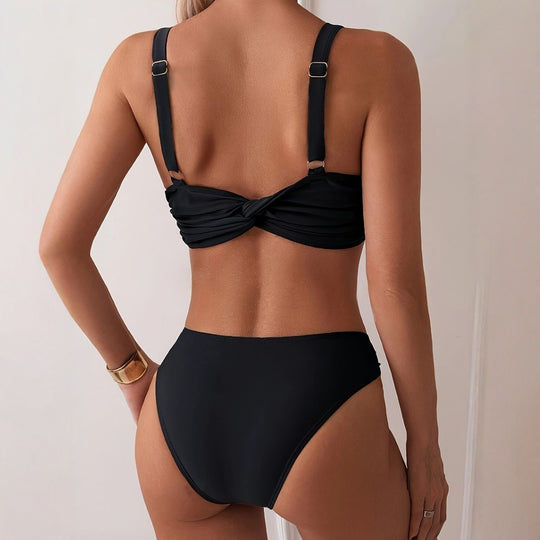 Damen Bikini-Set mit modischem Ringdetail R&B