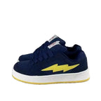 Damen Sportliche Sneakers mit auffälligem Blitz-Design