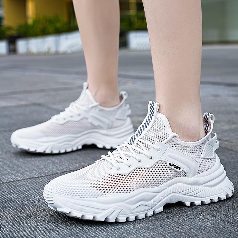Herren Sportliche Mesh-Sneaker mit rutschfester Sohle und atmungsaktivem Obermaterial