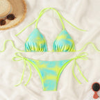 Damen Triangel-Bikini mit verstellbaren Trägern R&B