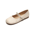 Damen Ballerinas mit eleganter Perlenapplikation