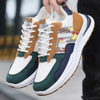 Damen Trendige Sneaker mit atmungsaktivem Obermaterial und stoßdämpfender Sohle