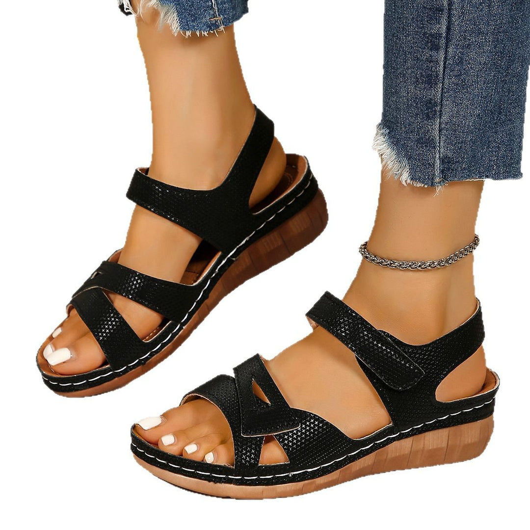 Damen Komfortable Keil-Sandalen R&B