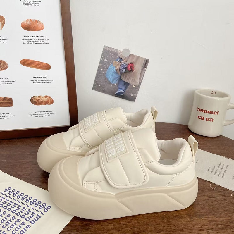 Damen Sneaker mit verstellbarem Klettverschluss und dämpfender Sohle R&B