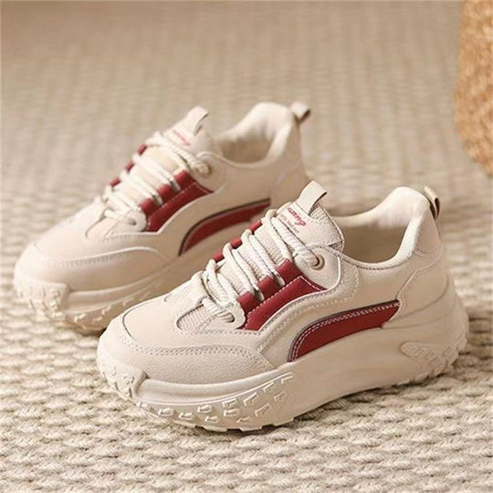 Damen Sportliche Sneakers mit rutschfester Sohle und atmungsaktiver Konstruktion R&B