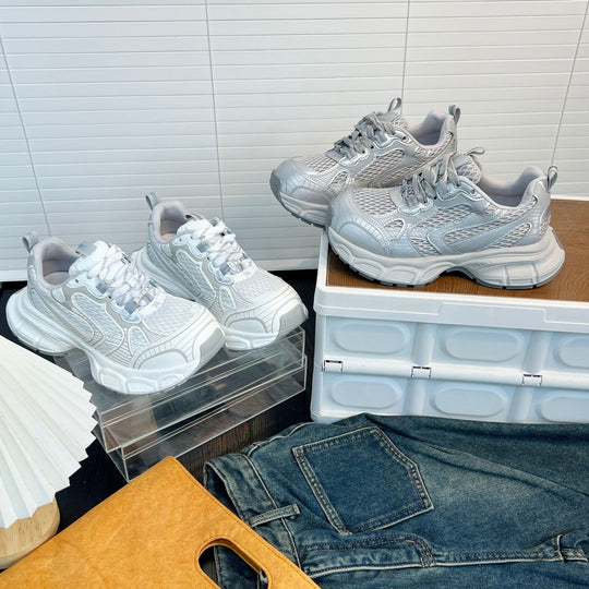 Damen Sportliche Lauf-Sneaker mit atmungsaktivem Obermaterial und gepolsterter Innensohle R&B