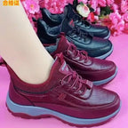 Damen Sportliche und bequeme Schnürsneaker mit dämpfender Sohle R&B