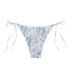Damen Bikini-Höschen mit verstellbaren bindbaren Seiten und elegantem Rüschendesign R&B