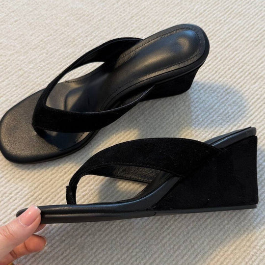 Damen Wedgesandalen mit komfortablem Fußbett und modischem Design R&B
