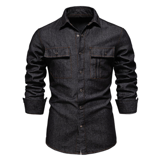 Herren Jeanshemd R&B