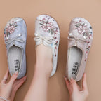 Damen Blumenausgestattete Ballerinas R&B