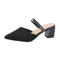 Damen Slingback-Pumps mit elegantem Riemchen und modischem Blockabsatz