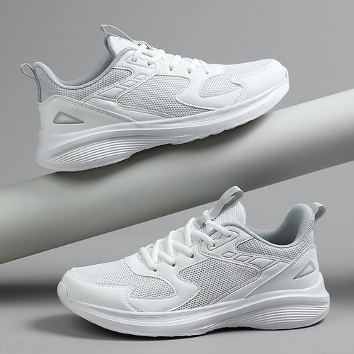 Damen Sportliche Sneakers mit atmungsaktivem Mesh und rutschfester Sohle R&B